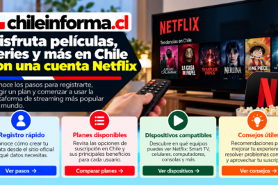 crear una cuenta de Netflix en Chile