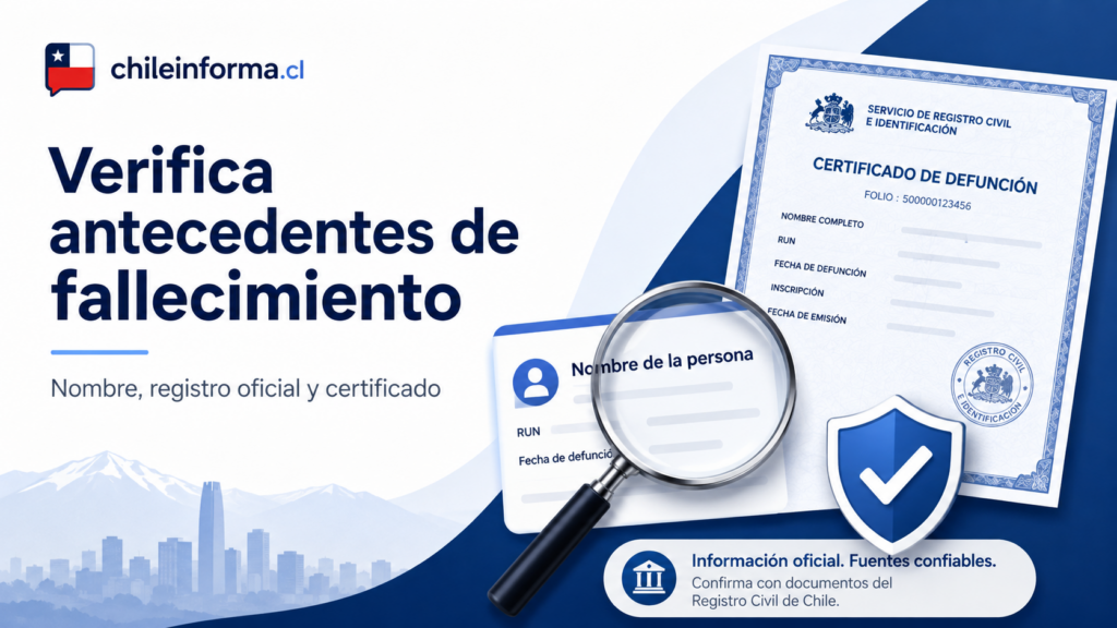 Búsqueda de personas fallecidas por nombre en Chile