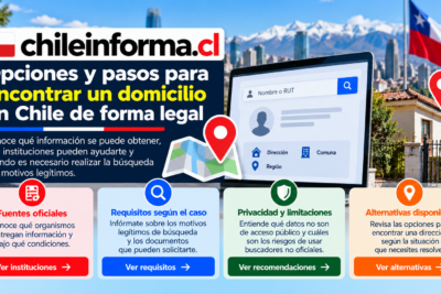 buscar la dirección de una persona
