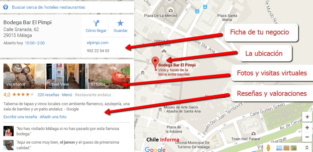 Agregar negocio en Google maps