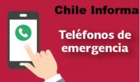 Teléfonos de emergencia en Chile