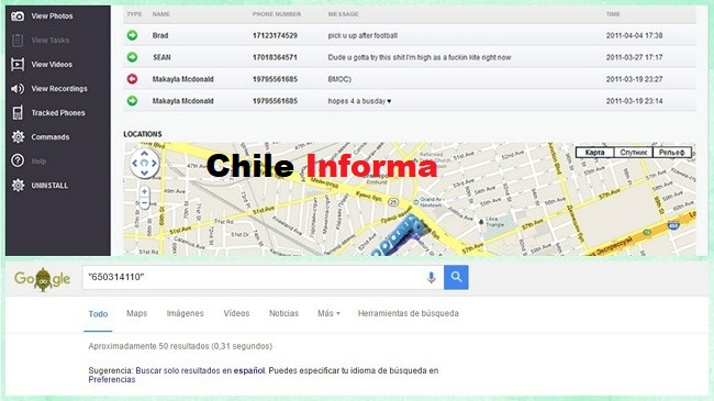 Localizar persona por celular