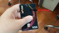 Sobre la tarjeta la polar