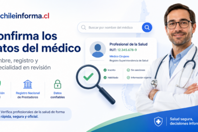 Cómo saber el RUT de un médico por su Nombre