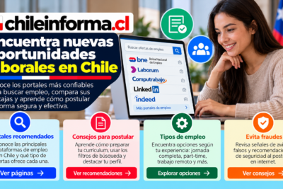 Mejores páginas para buscar trabajo en Chile