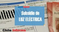 Subsidio de luz eléctrica