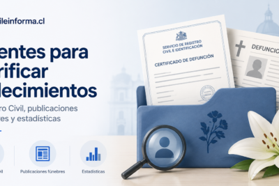 Buscar Lista de fallecidos en Chile actualizada