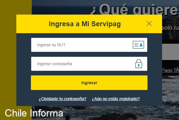 Ingresar a servipag