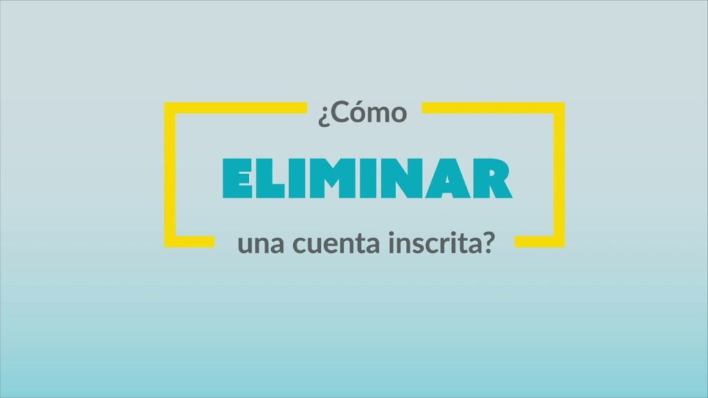 eliminar cuenta en servipag