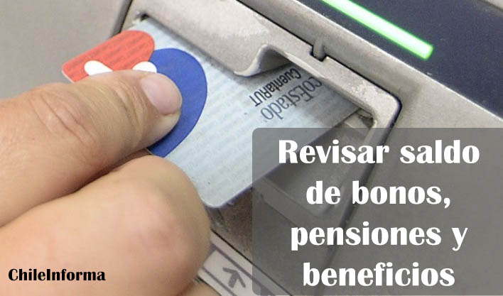 Revisar saldo de los bonos, pensiones y beneficios
