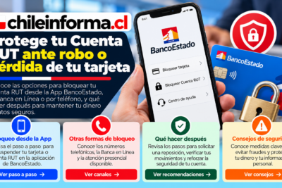 bloquear la Cuenta RUT de BancoEstado