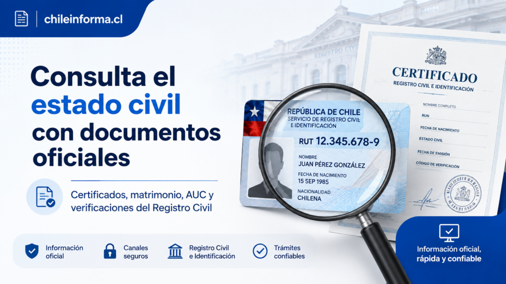 Cómo saber estado civil de una persona con el RUT