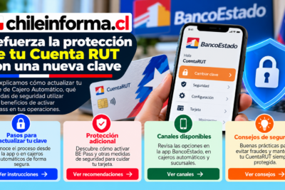 Cómo cambiar la clave de Cuenta RUT y reforzar la seguridad con BE Pass