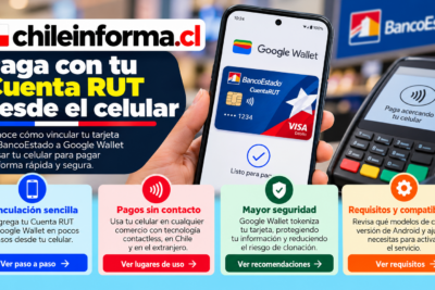 Cómo agregar Cuenta RUT a Google Wallet