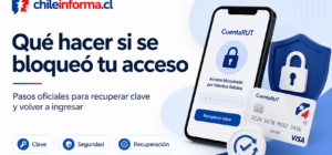 Recuperar Cuenta RUT bloqueada por intentos fallidos de clave