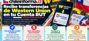 Cómo recibir transferencias de Western Union en una Cuenta RUT de BancoEstado en Chile