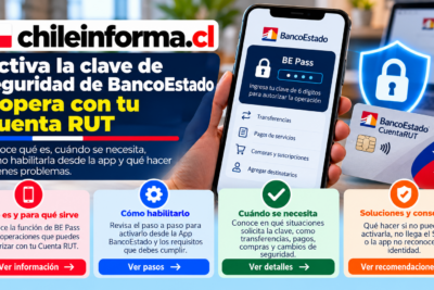 activar BE Pass de BancoEstado para tu Cuenta RUT