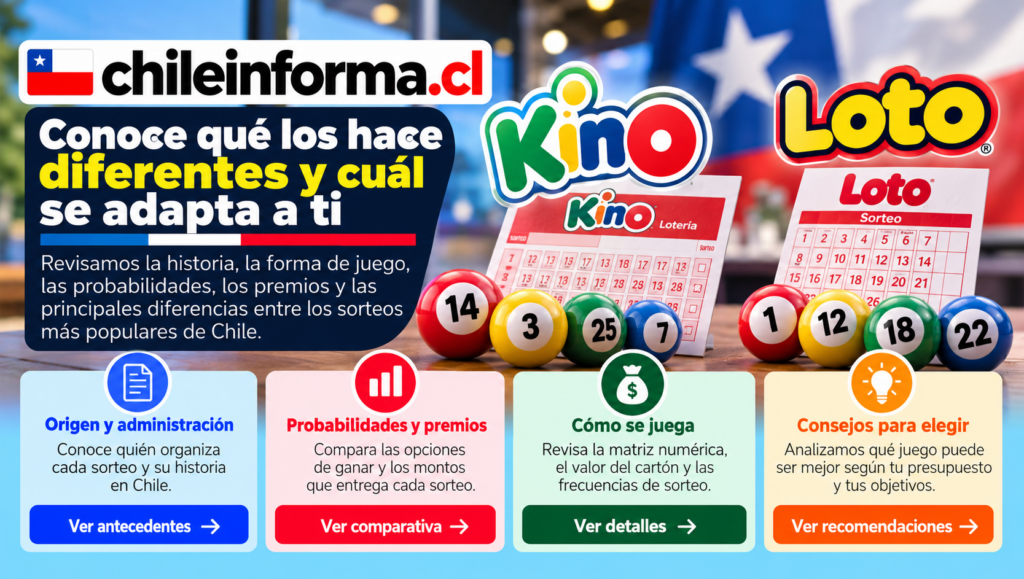 Kino vs. Loto en Chile