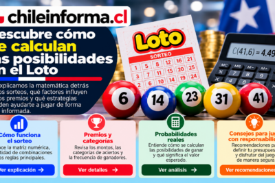 Probabilidades de ganar el Loto en Chile
